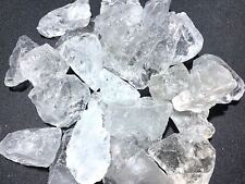 Rough Raw Clear Quartz Crystal (1/2 lb) 8 oz Bulk Wholesale Lot Half Pound picture