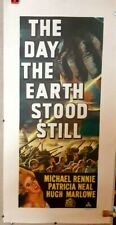 poster on linen Original DAY THE EARTH STOOD STILL AustraliaDaybill LINENBACKED  picture