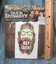 UNCLE SI HEY JACK STICKER Duck Dynasty 3 x 5.5 Car Or Truck Window Decal M580 picture