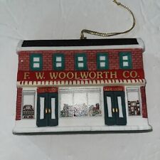 Vintage  F.W. Woolworth Store 3D Ceramic Ornament picture