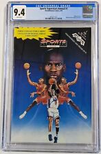 SPORTS SUPERSTARS ANNUAL #1 CGC 9.4 White Pages MICHAEL JORDAN Comic (1993)  picture