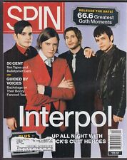 SPIN Interpol 50 Cent Guided By Voices + 4 2005 picture