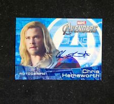 Chris Hemsworth Thor Autograph - Upper Deck Trading Card - Marvel Avengers picture