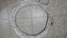 TWISTED RAWHIDE 46' LARIAT Lasso Rodeo Ranch Argentinian Gaucho Leather Western picture