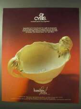 1984 Cybis Gemini Bowl Ad - Fire the Imagination picture