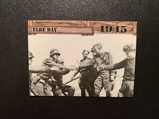 2021 Historic Autographs End of the War 1945  ELBE DAY   Card #47 picture