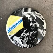 Rare vintage 1980s Madonna button Desperately Seeking Susan era pin 1.25