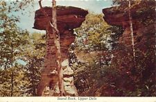Stand Rock Upper Dells Wisconsin WI Postcard picture