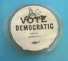 Vintage John F. Kennedy For President Cine-Vue Political Campaign Button Pin 3