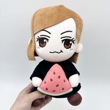 Kugisaki Nobara Watermelon Sitting Plush Doll Jujutsu Kaisen Collection Doll Toy picture