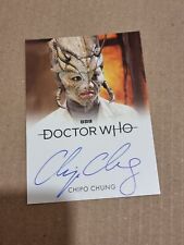 DOCTOR WHO SERIES 1-4 TRADING AUTOGRAPH CARD CHIPO CHUNG AS CHANTHO DR picture
