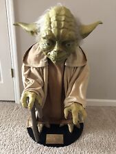 Life Size Yoda 1:1 Star Wars The Phantom Menace Full Size Blockbuster Giveaway picture