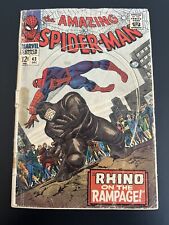 Amazing Spider-Man #43 (1966) 2nd Appearance Mary Jane GD- picture
