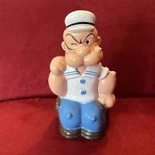 Vtg 8” Popeye The Sailor Man Coin Bank King Features Syndicate Play Pal NY Rare picture