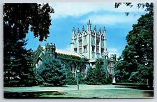 Vassar College The Library Poughkeepsie New York NY Vintage Chrome Postcard picture
