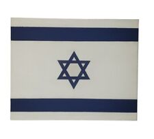 Israel Flag Painting Hard Edge Painting On Canvas By Artist H. Bar picture