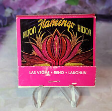 LAS VEGAS'S HILTON FLAMINGO Match Box -Vintage Matches Memorabilia-refurbished picture