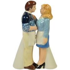 Cheers Sam and Diane Magnetic Ceramic Salt and Pepper Shaker by Westland Gifts picture