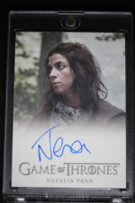 2014 Game of Thrones Season 3 AUTO AUTOGRAPH  Natalia Tena As Osh picture