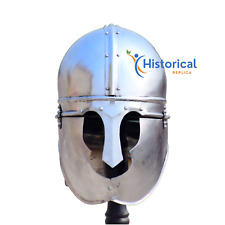 Medieval Epic Knight Steel Armour Viking Helmet - Halloween Costume IMA-HLMT-141 picture