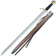 Handmade Kid Costume Toy Medieval Knights Sacred Holy Sword Wooden Templar Sword picture