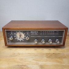 Vintage 60s Sony 8FC-55W - AM/FM  Solid State Clock Radio - Japan - Tested Works picture
