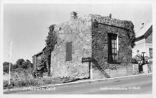 Auburn California Old Stone Building Eastman 1940s RPPC Photo Postcard 21-13163 picture