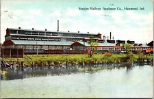 Postcard Simplex Railway Appliance Company in Hammond, Indiana~131137 picture
