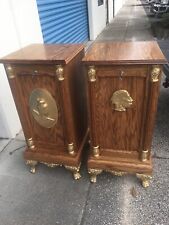 Slot Machine Oak Stand Your Choice of Mills Owl or Jennings Chief, W/Lock & Key picture