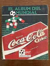 1990 PANINI WORLD CUP COMPLETE / COMPLETE ALBUM - URUGUAY EDITION - COCA COLA picture