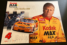2000 Bobby Hamilton #4 Kodak Film Chevy Monte Carlo - NASCAR Hero Card Handout picture