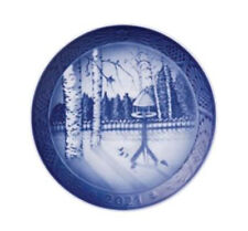 2021 Royal Copenhagen Christmas Plate | NEW IN BOX | FACTORY FIRST DENMARK picture