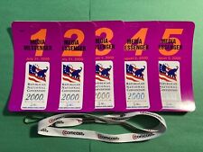 Complete Set of 2000 Republican National Convention Media Credentials picture