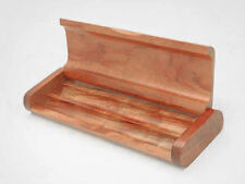 Solid Wood Rosewood Double Pen Box Cigar Box Perfect for Engraving personalize  picture