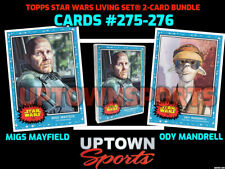 Topps Star Wars Living Set 2 Card Bundle 275-276 - MIGS MAYFIELD - ODY MANDRELL picture