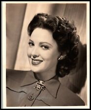 Sultry Stunningly Beautiful LINDA DARNELL 1940s PORTRAIT ORIGINAL DBW PHOTO 588 picture