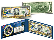 WARREN G HARDING * 29th U.S. President * Colorized $2 Bill Genuine Legal Tender picture