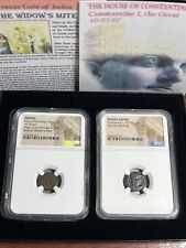 Holy Christian Set: Widow’s Mite & Constantine the Great NGC Certified X476 picture