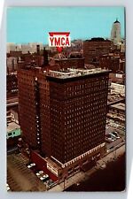 Chicago IL-Illinois, Y.M.C.A Hotel, Young Adult Living, Antique Vintage Postcard picture