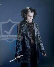 Johnny Depp SWEENEY TODD Signed 10X8 Photo OnlineCOA AFTAL picture