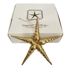 Margaret Furlong Gold Evening Star Ornament with Box picture