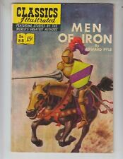 Classics Illustrated 88/ HRN 89 F+ (6.5) Men of Iron First edition 10/51 picture