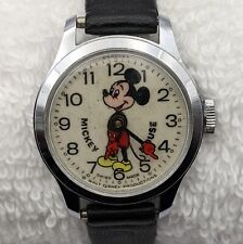 Vintage 1970s MICKEY MOUSE Red Hands Swiss Made BRADLEY Ladies Wrist Watch TICKS picture