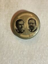 Orginal William Bryan and Arthur Sewall Presidential Political Pin Back Button picture