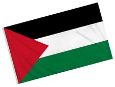 PALESTINE FLAG LARGE 5FT x 3FT DOUBLE STITCHED NATIONAL BANNER WITH EYELETS picture