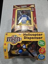 M&M's, HELICOPTER CANDY DISPENSER-  RARE/RETIRED - NIB + Nutcracker Both New picture
