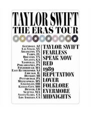Taylor Swift The Eras Tour Magnet picture