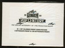 2022 Leaf Pop Century Metal PRE-PRODUCTION PROOF Sealed HOBBY (2 1/1's per box) picture