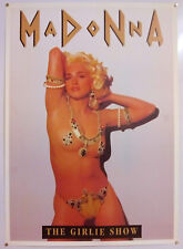 Madonna - the girlie show – original concert poster + programme – 1993 picture