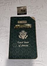VINTAGE 1950s EXPIRED UNITED STATES PASSPORT picture